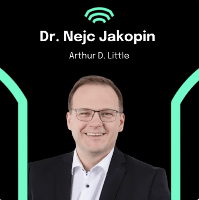 Dr. Nejc Jakopin auf Podcastvisual von Talk Between the Towers