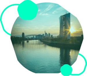 Skyline von Frankfurt 