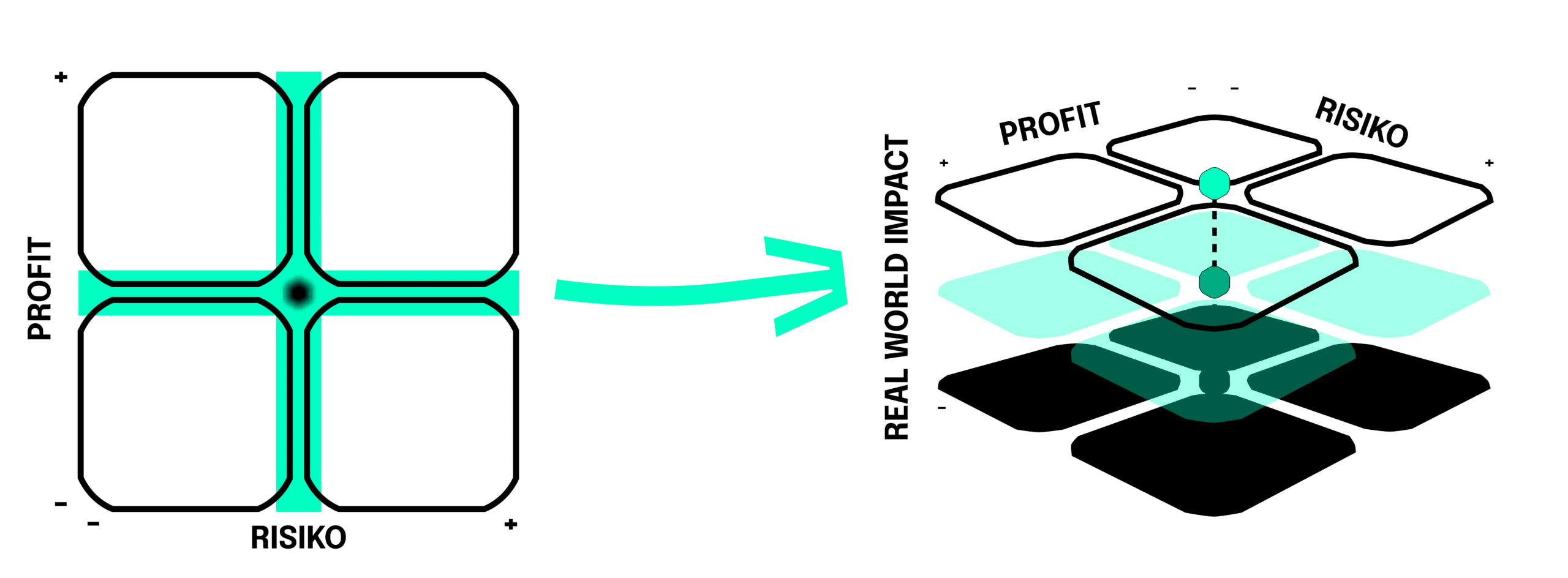 Profit, Risiko, Real World Impact
