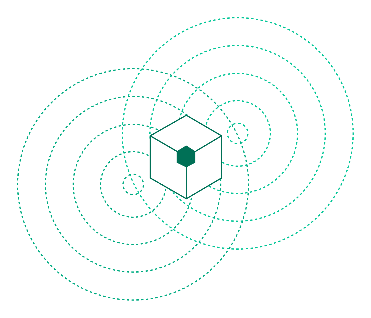 Qubits Graphic