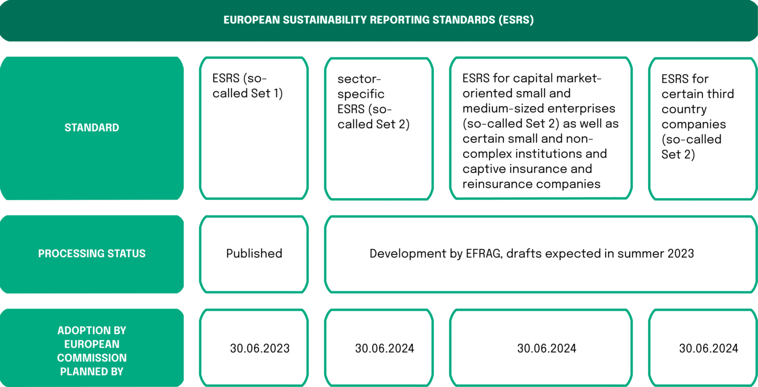 European Sustainability Reporting Standards (ESRS)