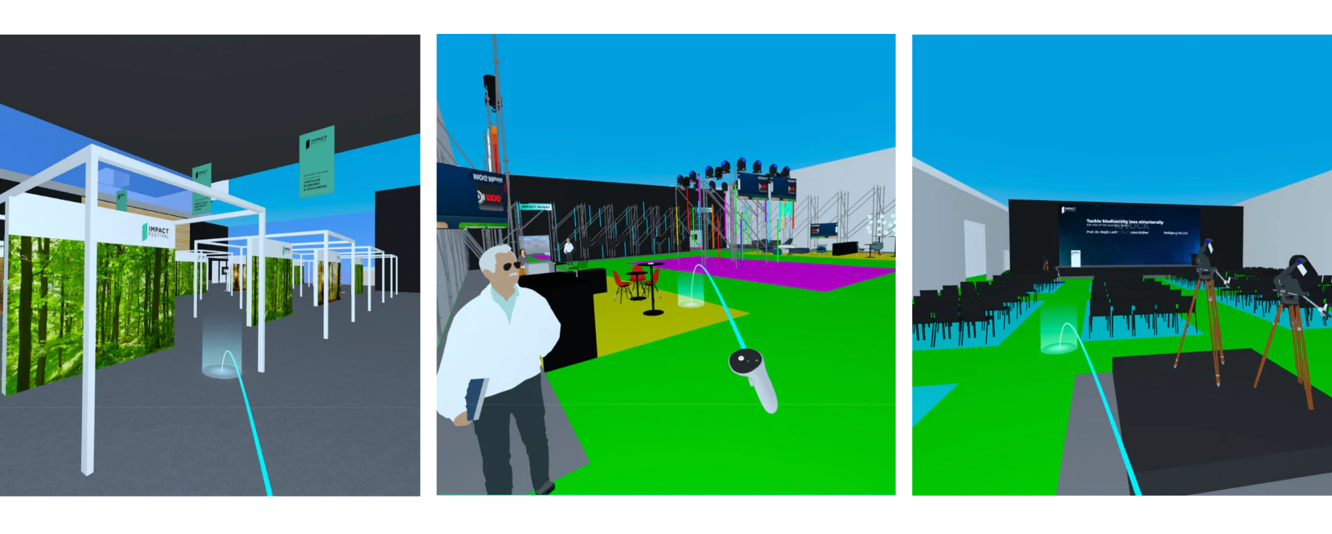screenshots VR-Impact Festival