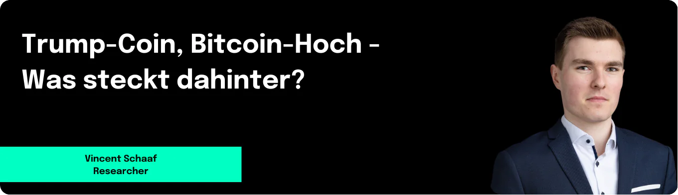 Trump-Coin, Bitcoin-Hoch - Was steckt dahinter?