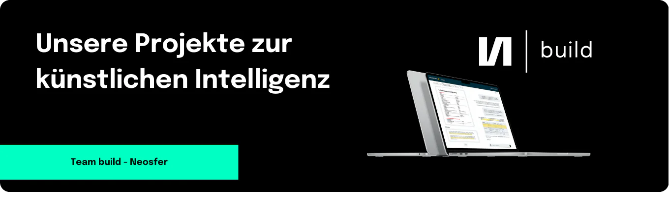 Unsere Venture Building Projekte zur künstlichen Intelligenz