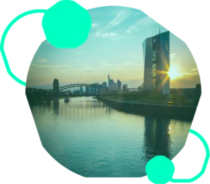 Skyline von Frankfurt 